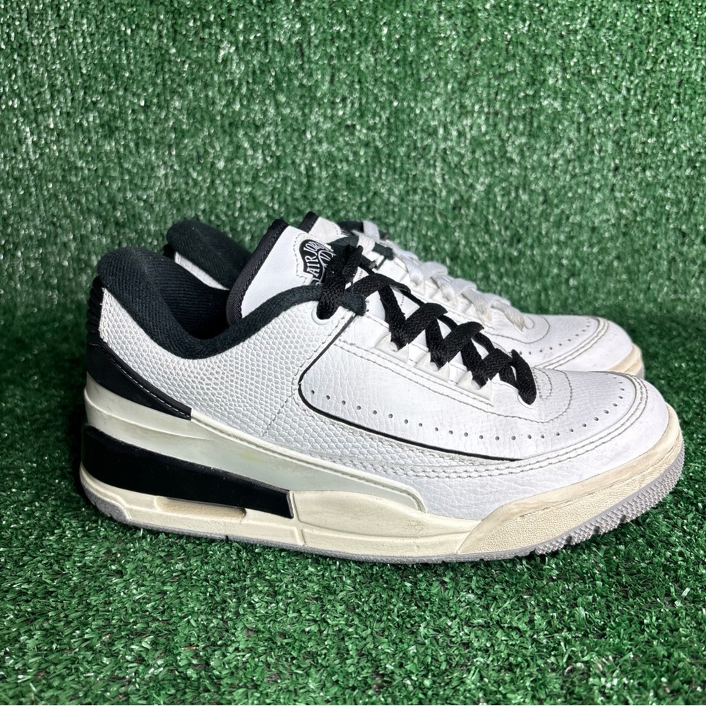 Nike Jordan 2/3 White/Black-Sail-Cement‎ Grey FD0384-100 Grade-School Size 4.5Y